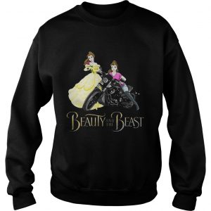 Sweatshirt Disney Beauty and the Beast Belle motorcycle shirt