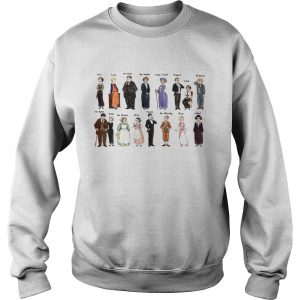 Sweatshirt Downton Abbey characters shirt