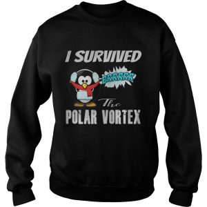 Sweatshirt I Survived The Polar Vortex Funny Penguin Shirt
