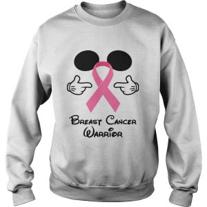 Sweatshirt Mickey Mouse breast cancer warrior shirt