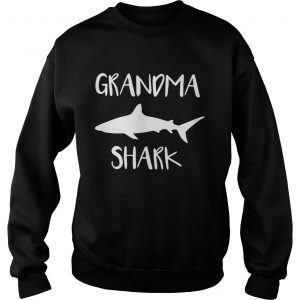 Sweatshirt Official Grandma shark shirt