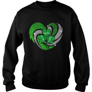 Sweatshirt St Patricks Day Shamrock Irish Heart shirt