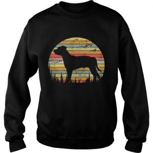 Sweatshirt Staffordshire Bull Terrier Dog Retro 70s Vintage Shirt