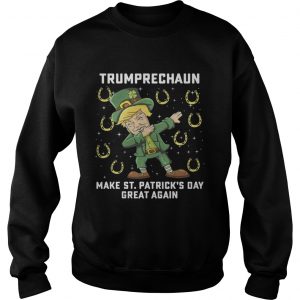 Sweatshirt Trumprechaun make st patricks day great again shirt