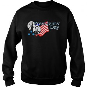Sweatshirt USA Presidents Day Washington Lincoln shirt