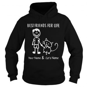 Best friends for your name and cats name Hoodie