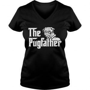 Best the pugfather Ladies Vneck