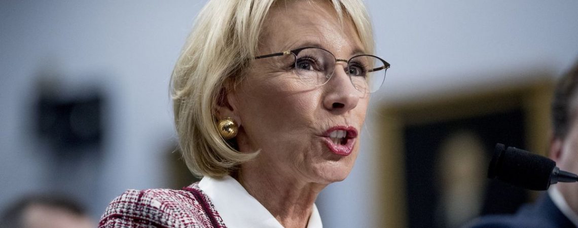 Betsy DeVos defends her proposed cuts to Special Olympics — again