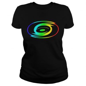Carolina Hurricanes Rainbow Pride Ladies Tee