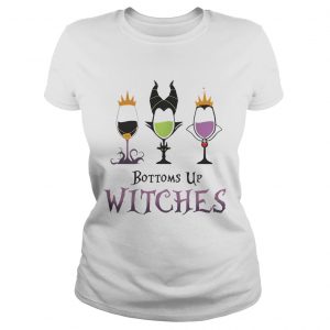 Cruella de Vil Maleficent Evil Queen bottoms up witches Ladies Tee