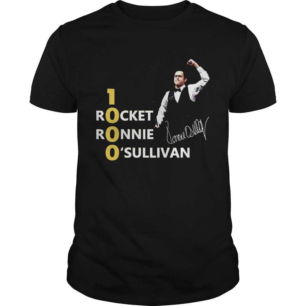 1000 Rocket Ronnie O’Sullivan shirt