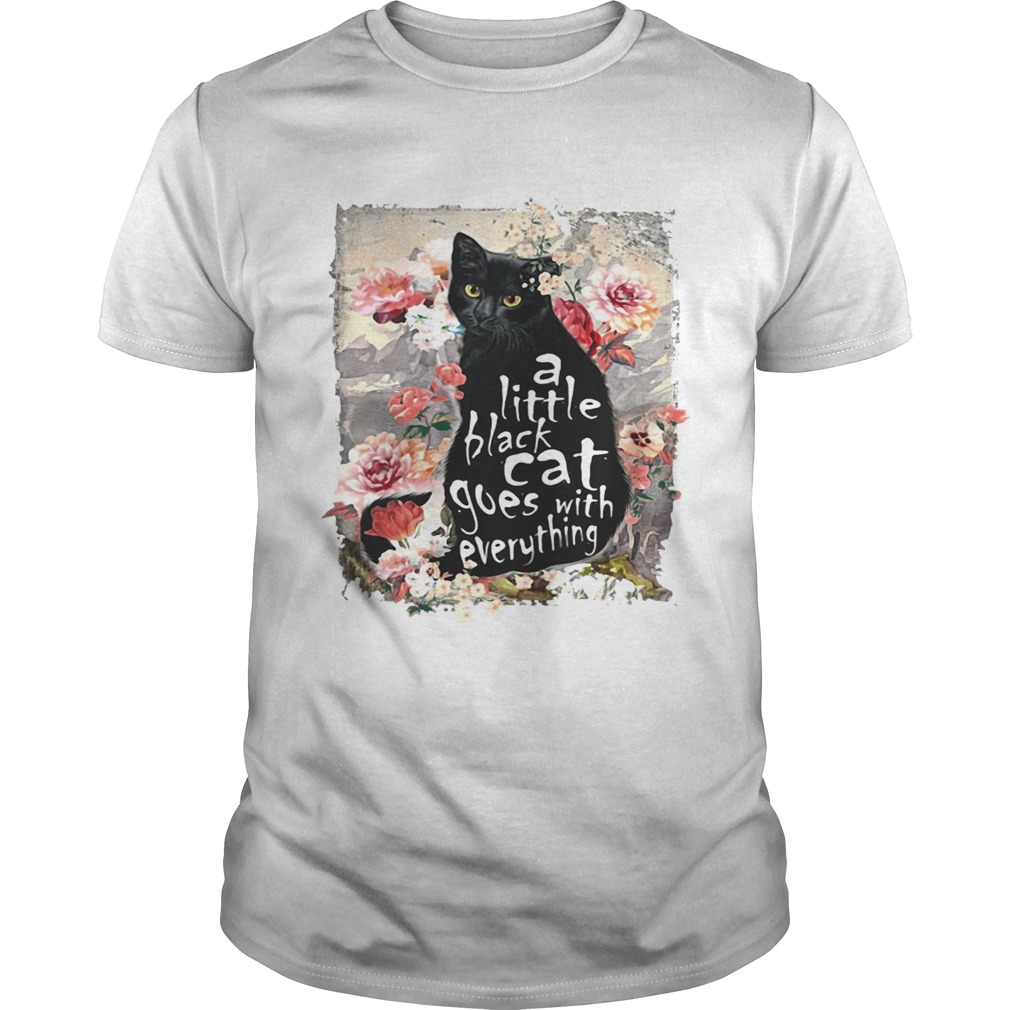A little back cat goes with everything shirt