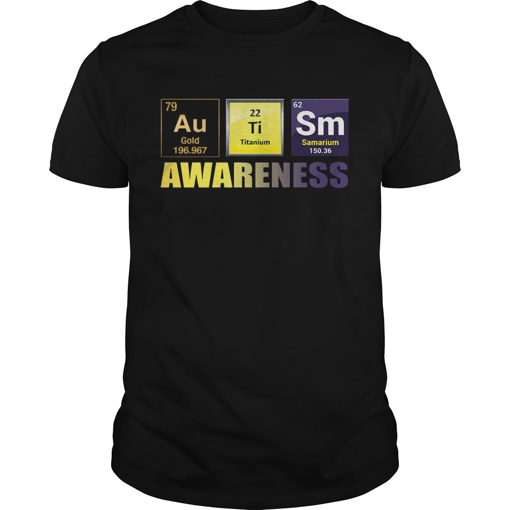 Autism Awareness Elements Gift T-Shirt