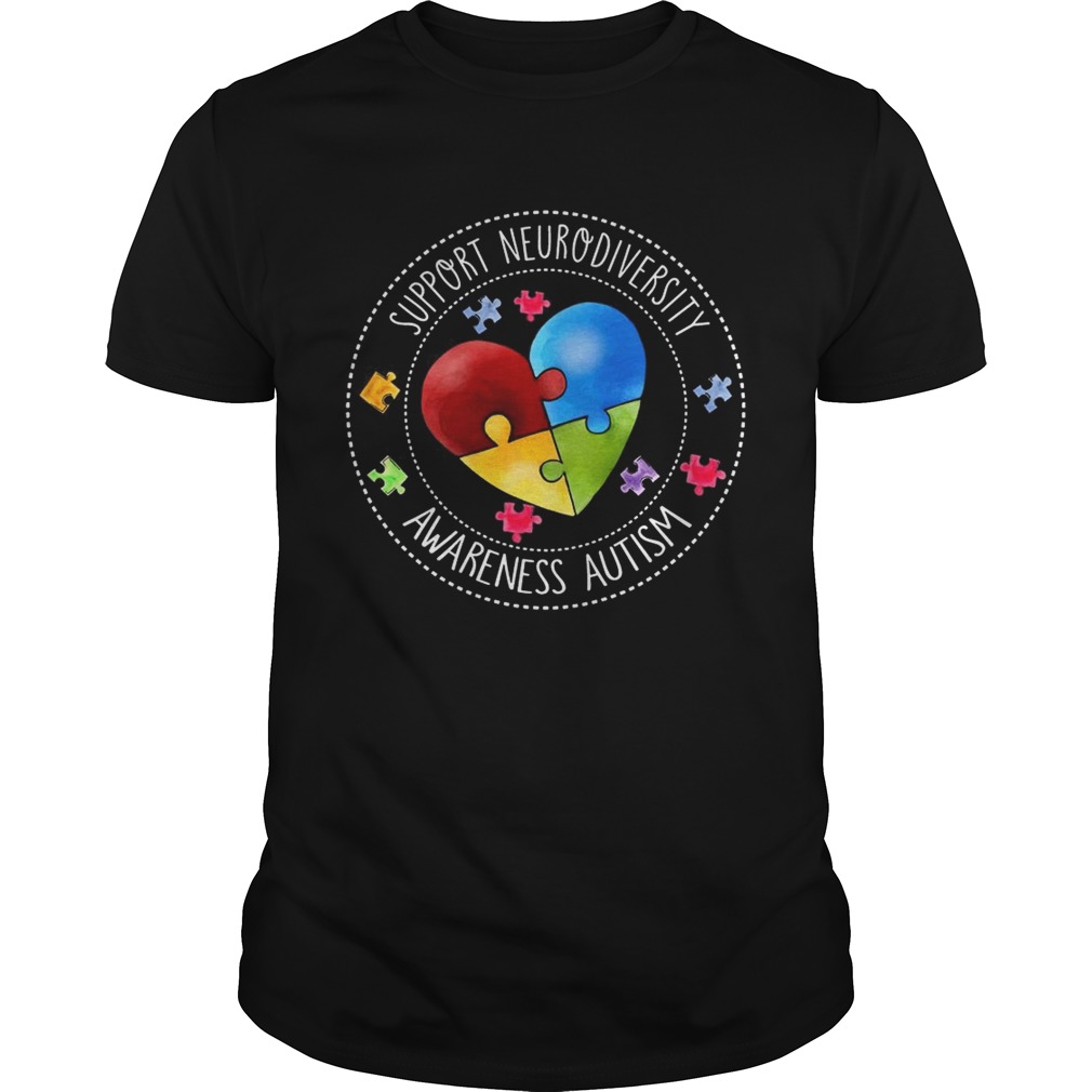 Autism Support Neurodiversity Autism Awareness T-Shirt
