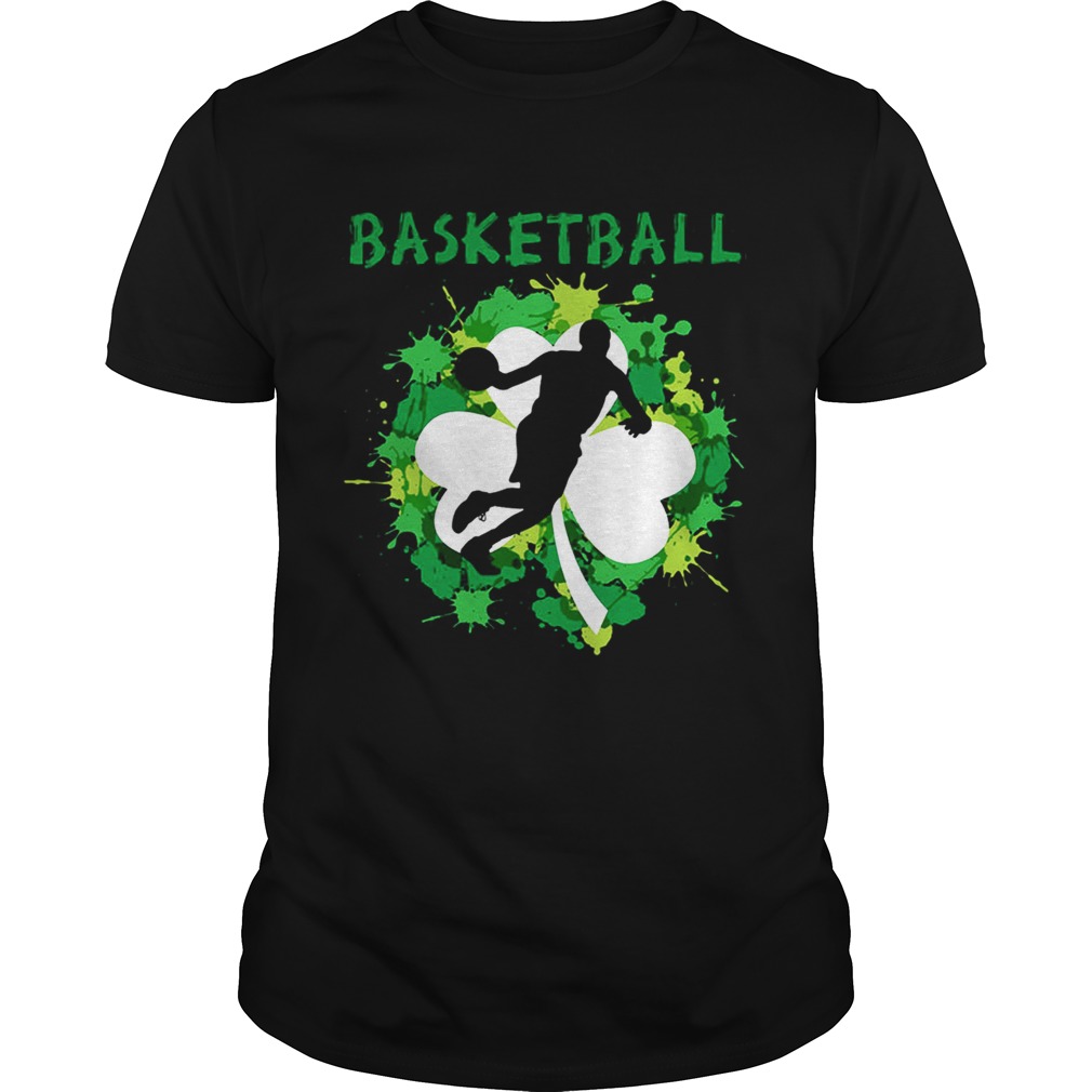 Basketball Shamrock Irish St Patty’s Day Sport Shirt For Basketball Lover Shirt