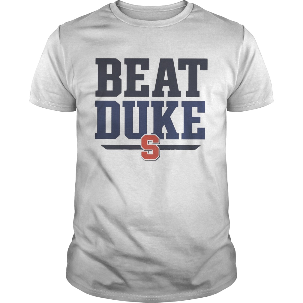 Beat blue North Carolina Tar Heels Beat Duke shirt
