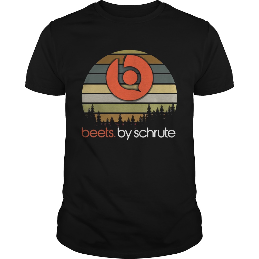 Beets By Schrute sunset shirt