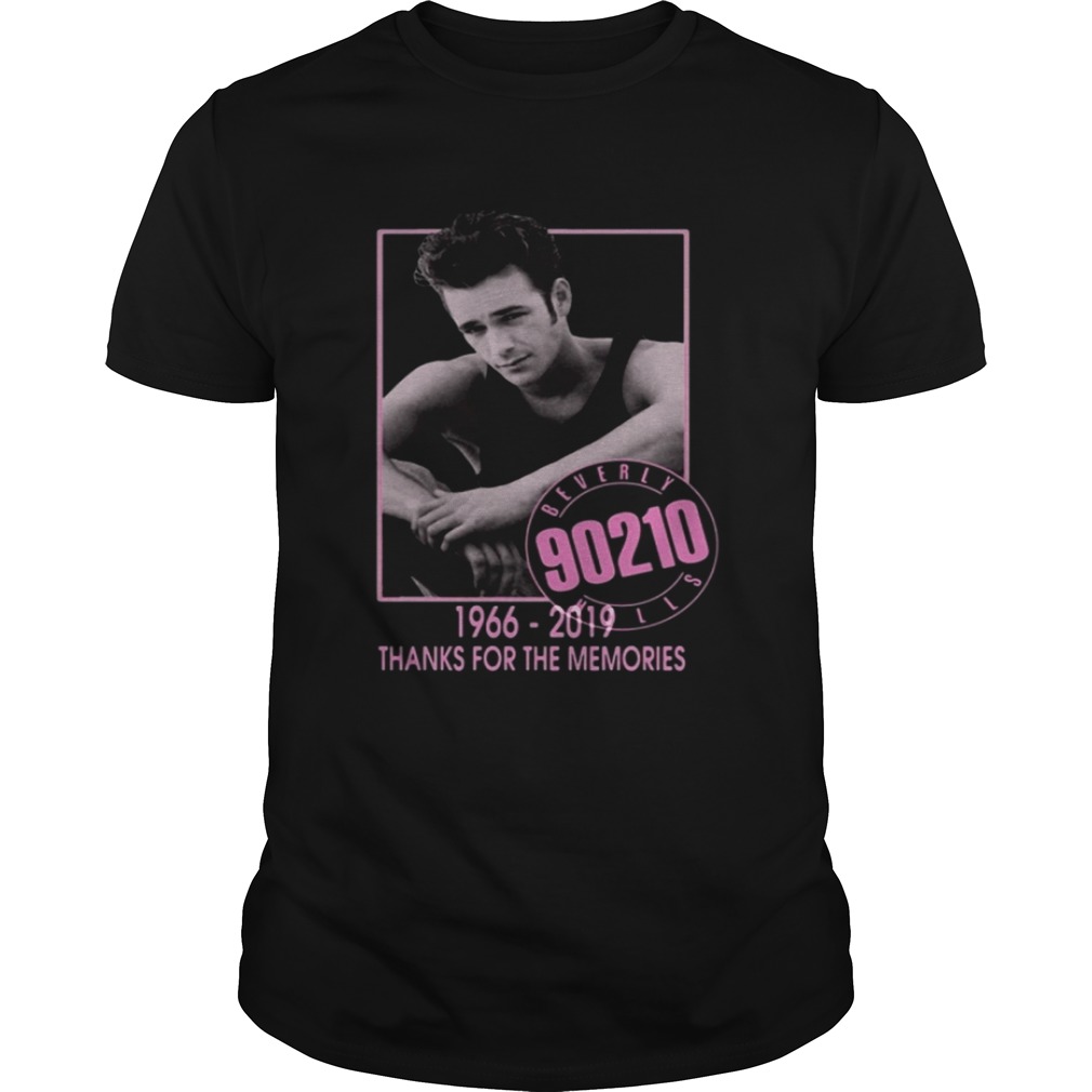 Beverly Hills 90210 Luke Perry 1966 2019 thanks for the memories shirt