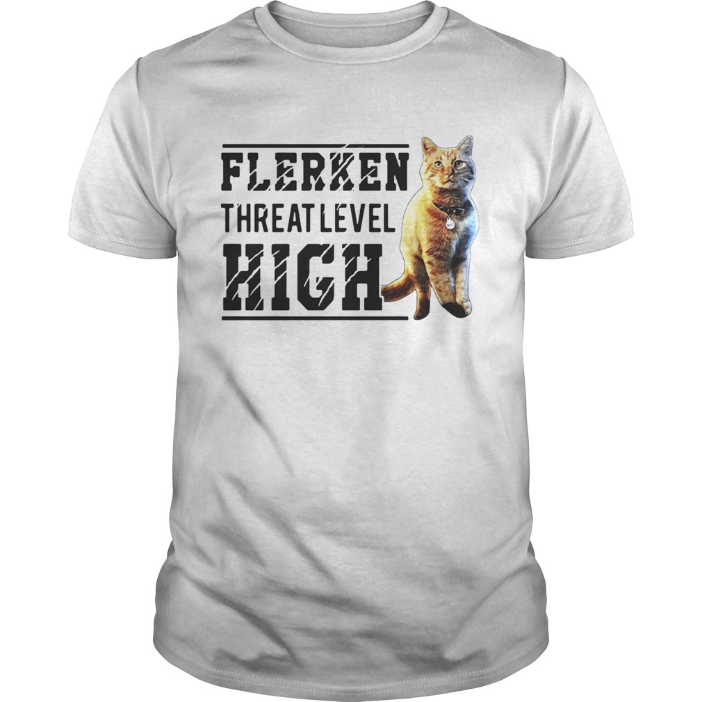 Cat Flerken Threat Level High shirt