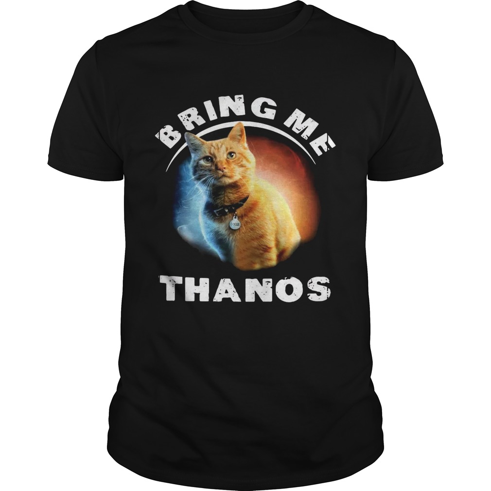 Cat Brings me Thanos shirt