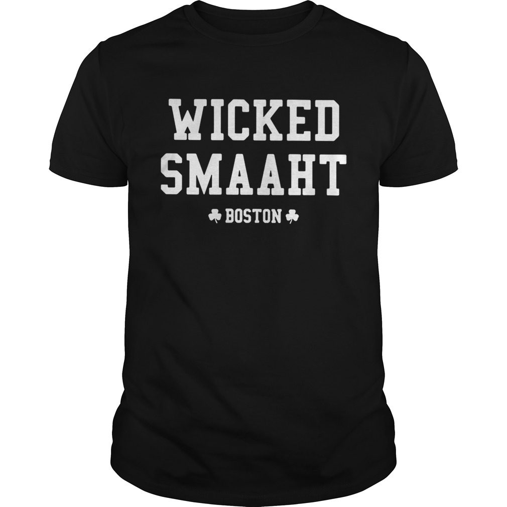 Celtics Wicked Smaaht Boston Shirt