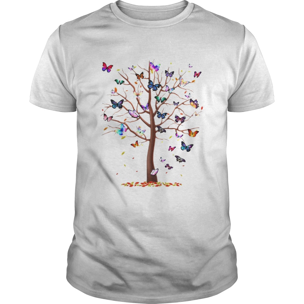 Family Butterfly tree for lost people shirt