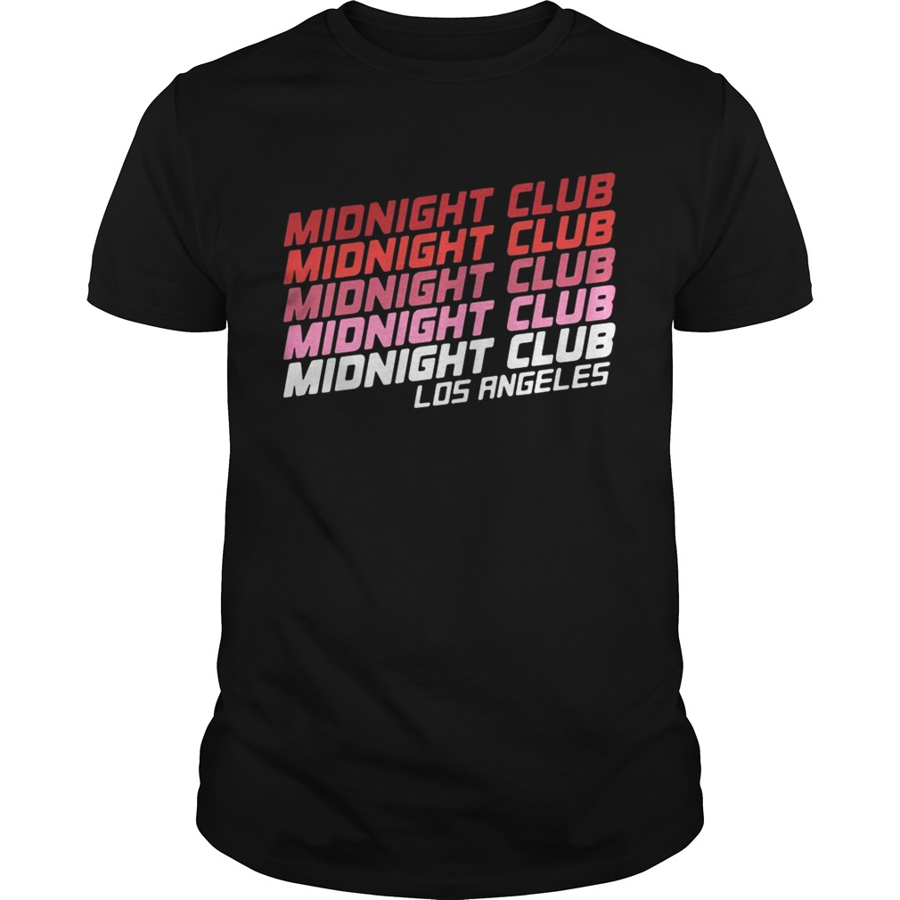 Midnight club Los Angeles shirt