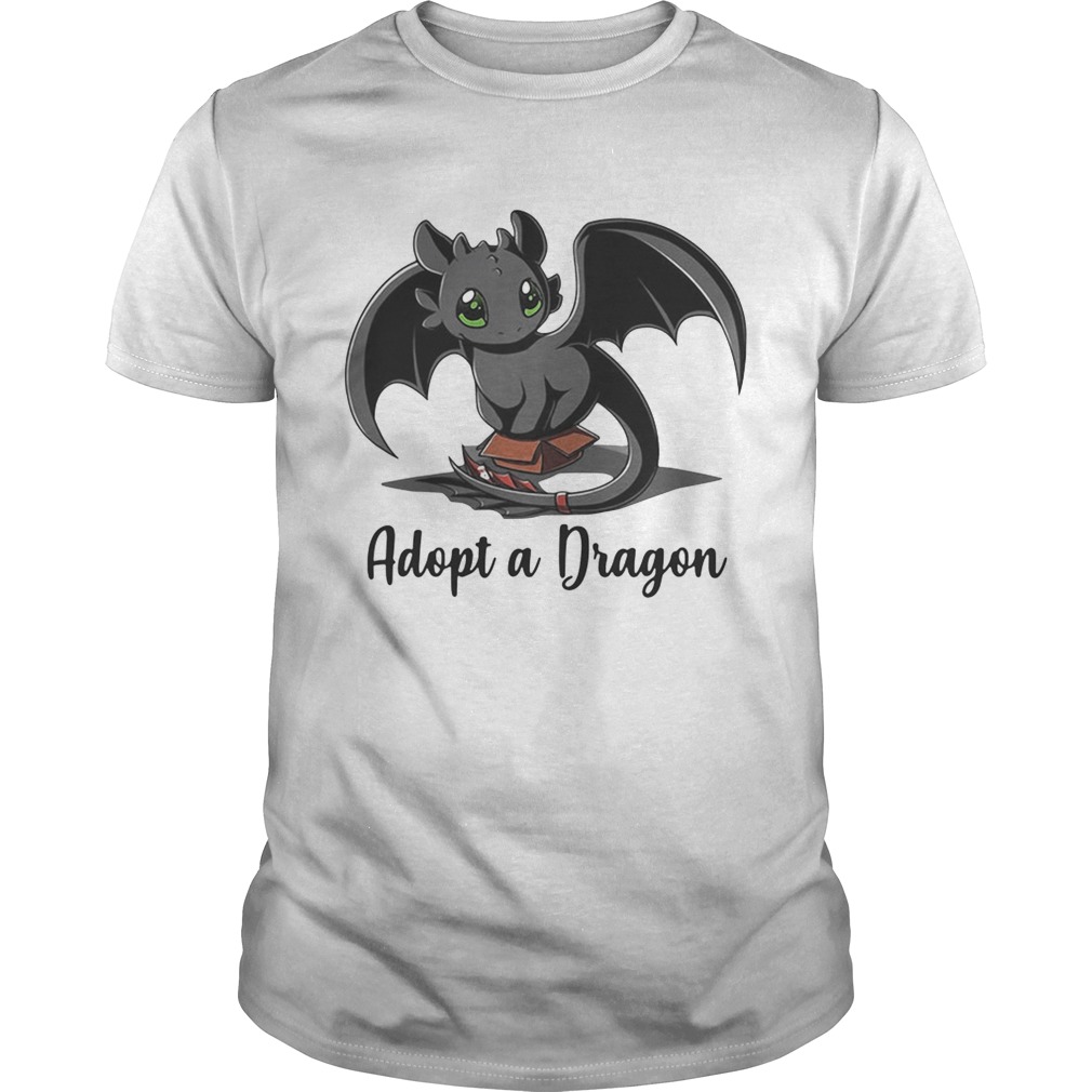 Night Fury Toothless Adopt a Dragon shirt