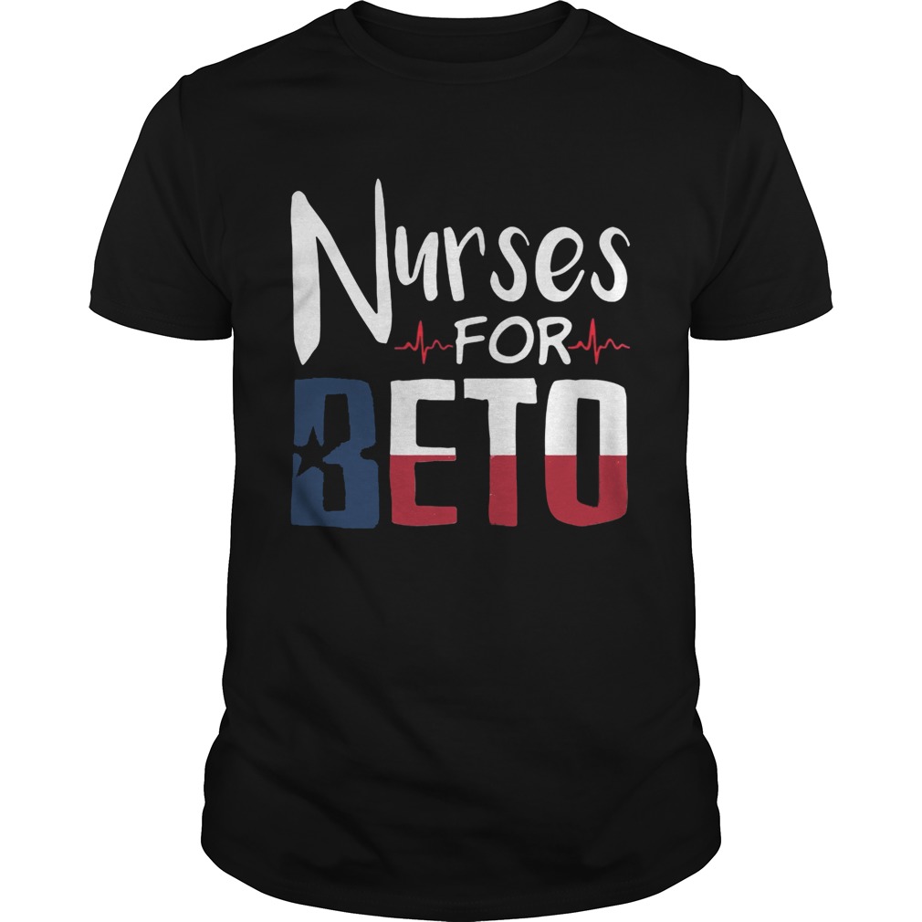Nurses for Beto Texas shirt