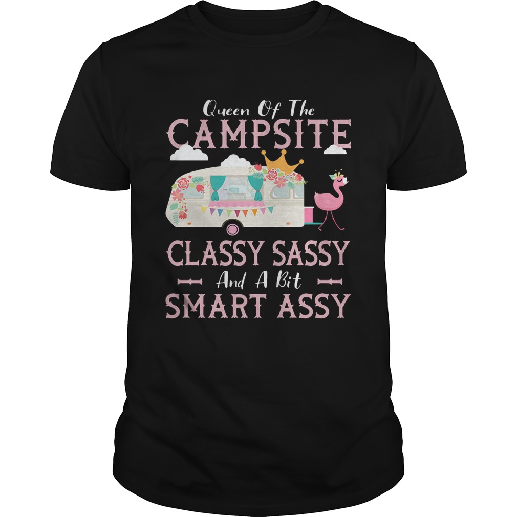 Queen Of The Campsite Classy Sassy And A Bit Smart Assy T-Shirt