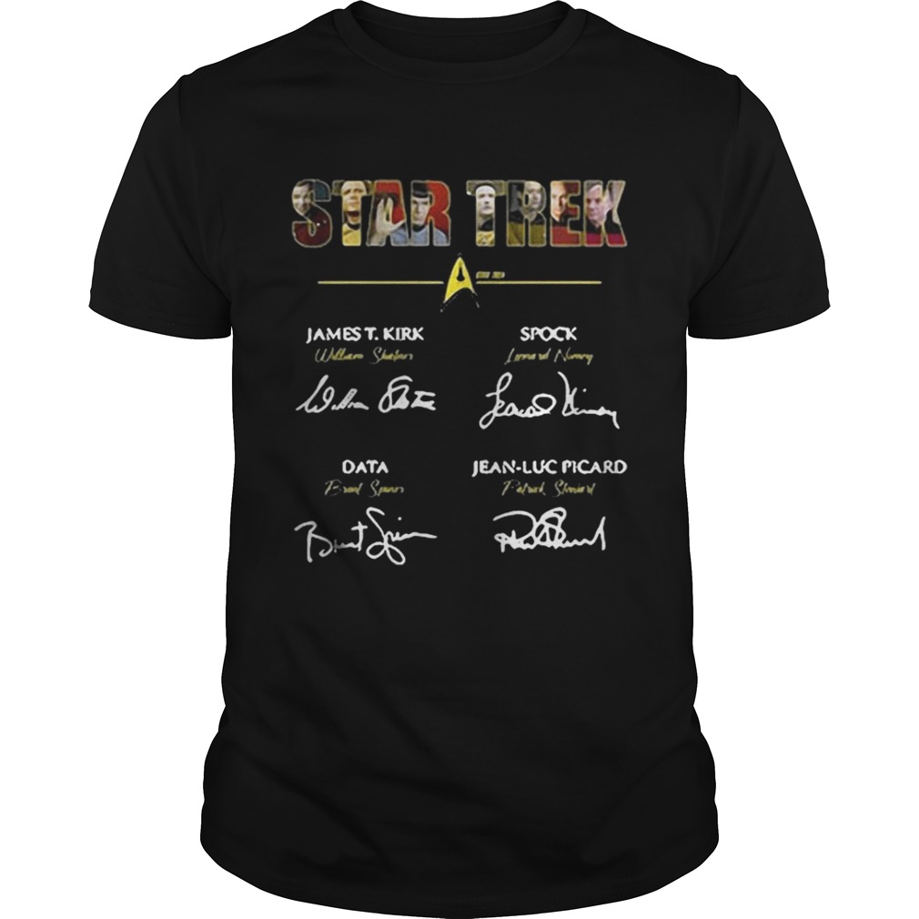 Star Trek James T.Kirk signature shirt