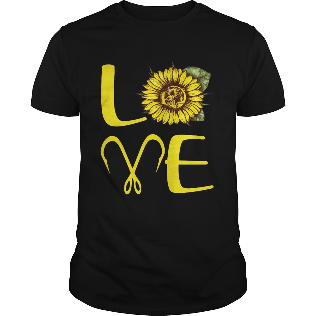 Sunflower Love Fishing shirt