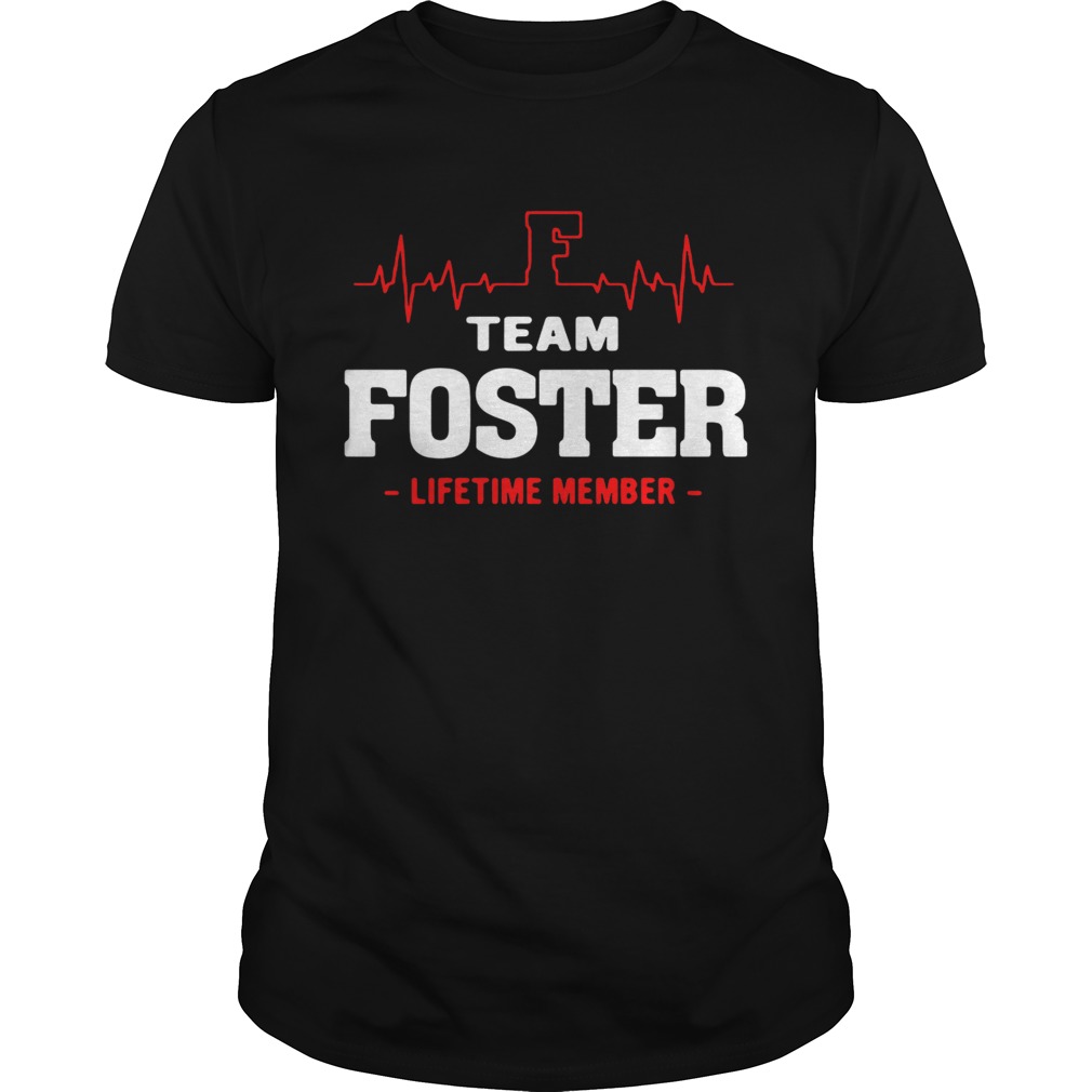 Team Foster lifetime shirt
