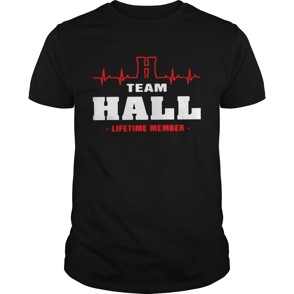 Team Hall lifetime member shirt