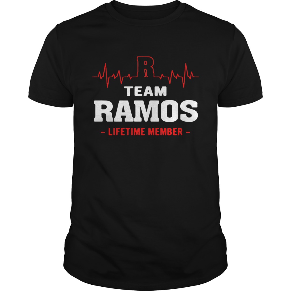 Team Ramos lifetime member shirt
