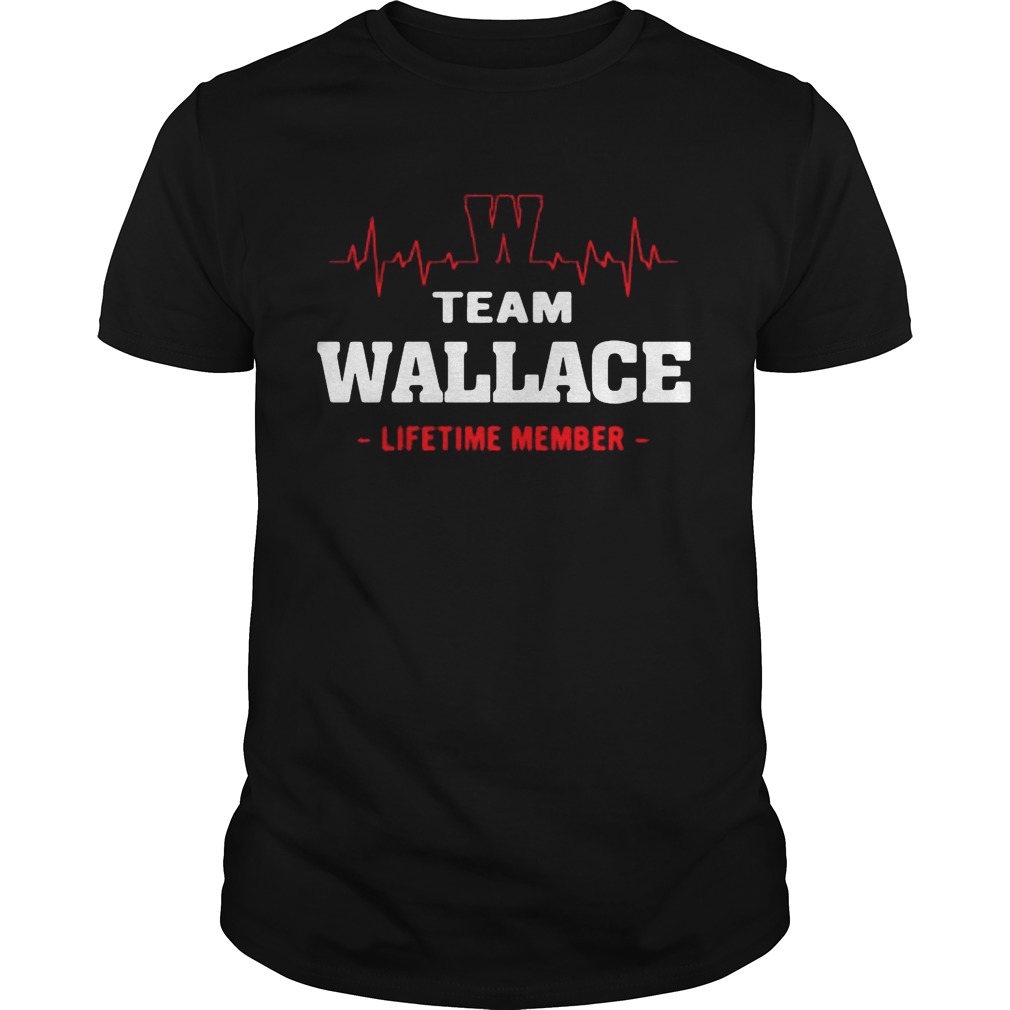 Team Wallace lifetime member shirt