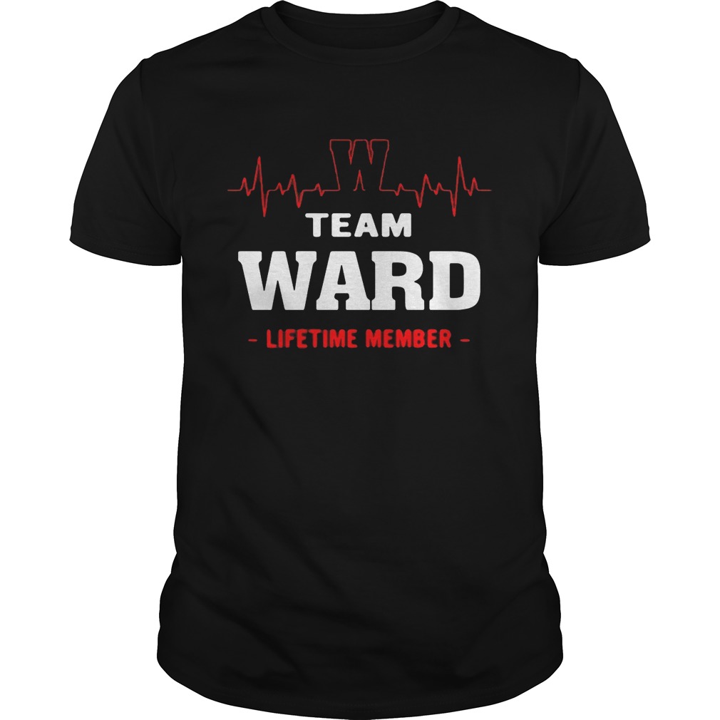 Team Ward lifetime member shirt