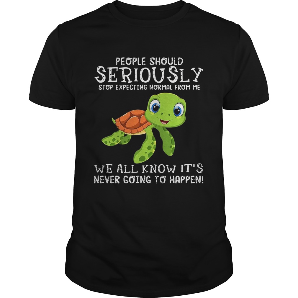 Turtle people should seriously stop expecting normal shirt