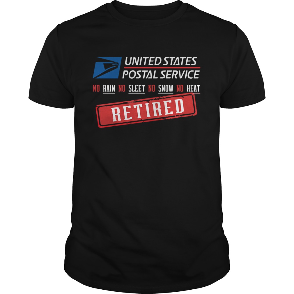 United States Postal Service Retired T-Shirt