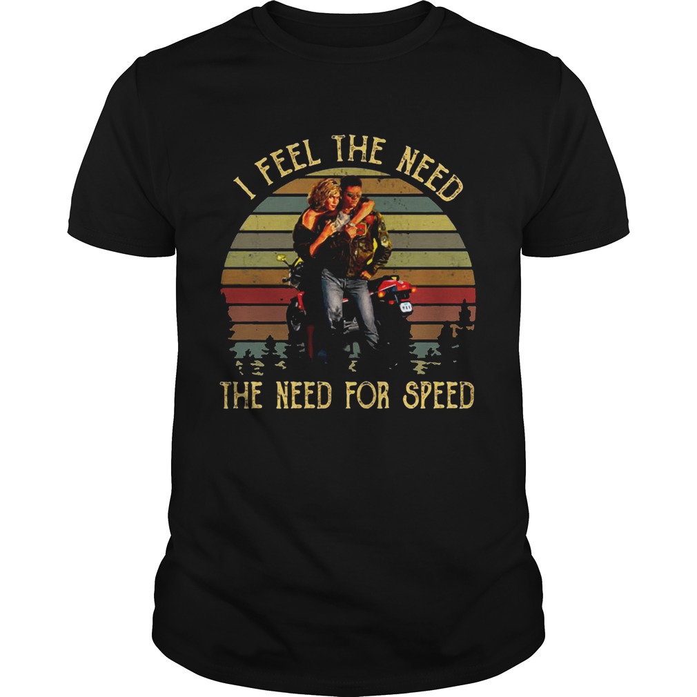 Vintage I Feel The Need The Need For Speed Top Gun Shirt