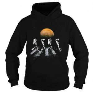 Hoodie Astronauts in Walking in Space Occupy Mars Gift Shirt