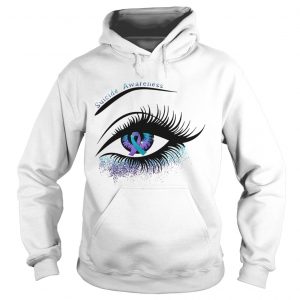 Hoodie Cancer suicide awareness in the eye shirt