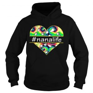 Hoodie Colorful heart Nanalife shirt