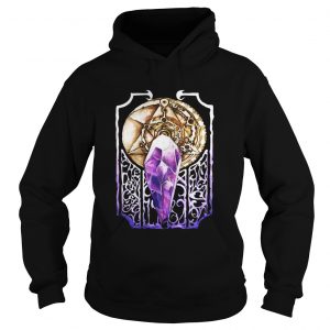 Hoodie Dark Crystal purple crystal shirt
