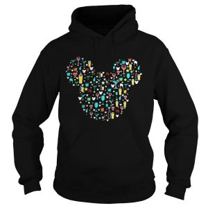 Hoodie Mickey Mouse Disney wine beer witch cocktails shirt