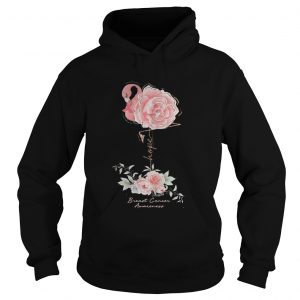 Hoodie Rose Breast Cancer Awareness Shirt