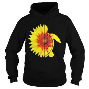 Hoodie Sunflower turtles shirt