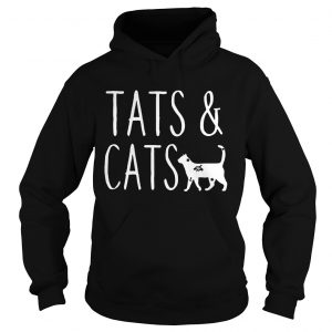 Hoodie Tats and cats shirt
