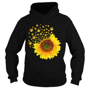 Hoodie Weed sunflower shirt