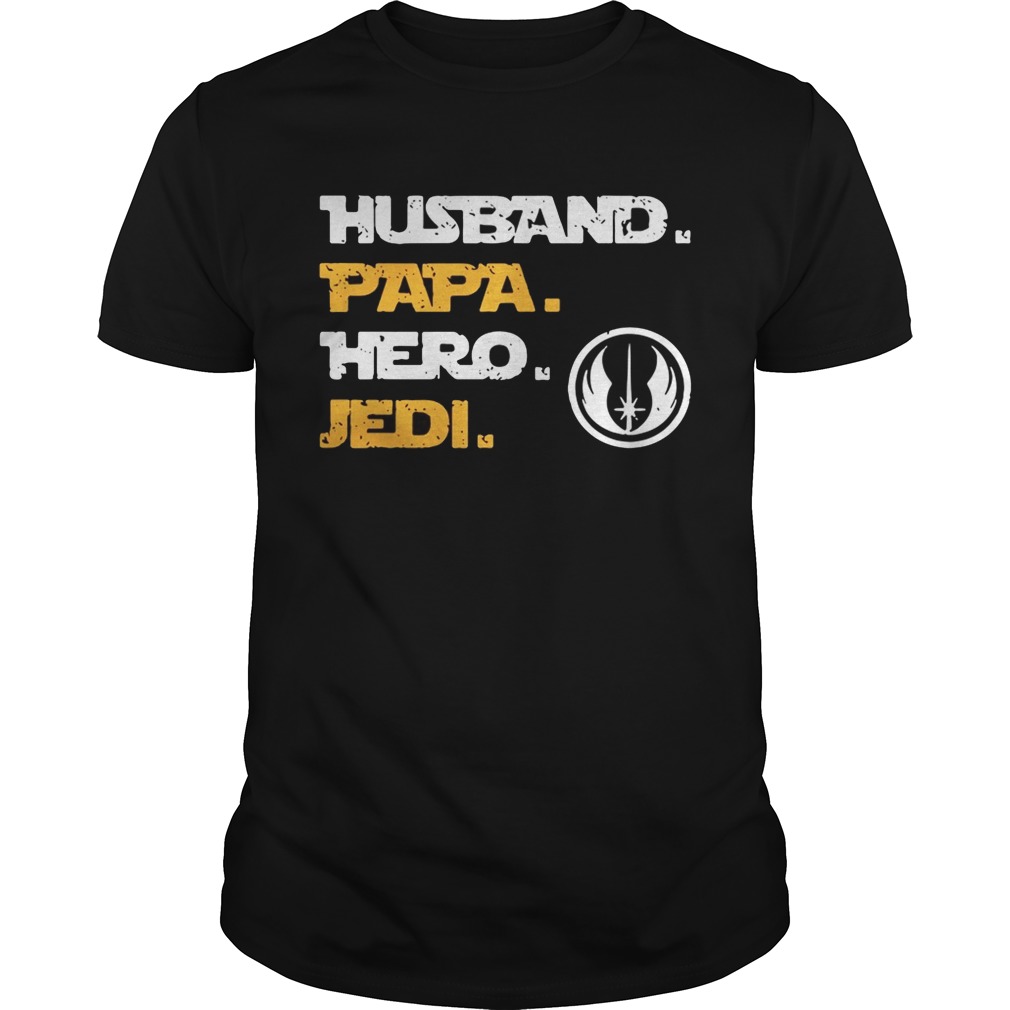 Husband Papa herp Jedi shirt